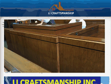 Tablet Screenshot of licraftsmanship.com